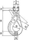 L.C.P. Funi S.r.l. - Gancio self locking forcella